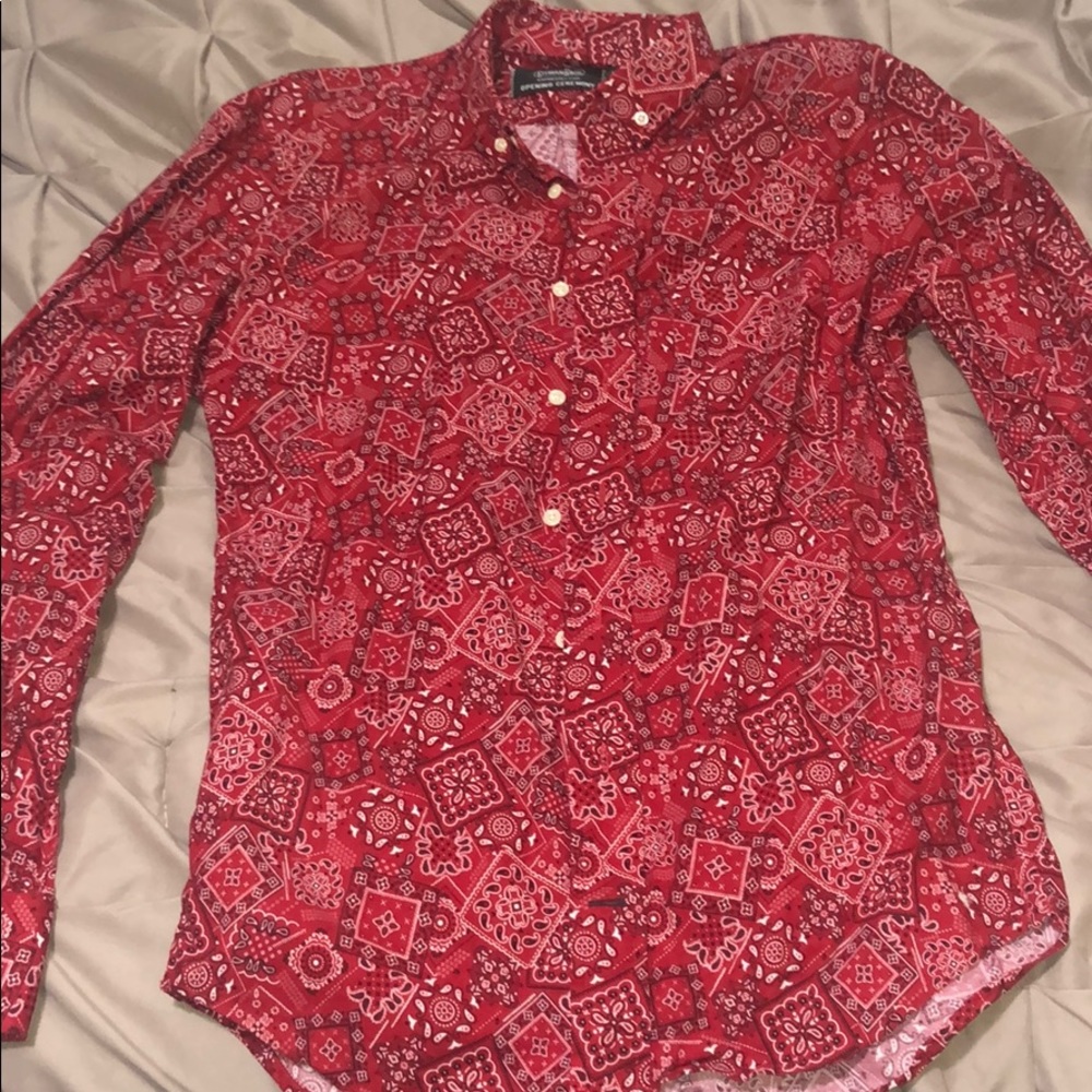 Men’s Opening Ceremony button down shirt